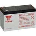 Batterie au plomb étanche NP7-12 Faston F1 12 V Yuasa AGM 7 Ah, 65mm x 97.5 mm