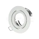 Support rond pour projecteur encastré Ø95 x 32 mm pour ampoule GU10